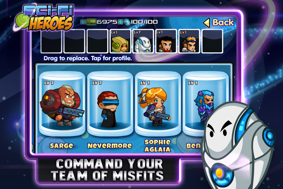 Image of Sci-Fi Heroes for iPhone